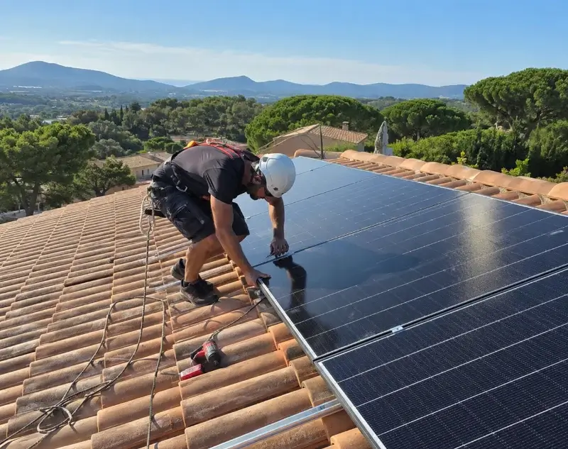 Installateur panneaux solaires Bourg-des-Comptes — pose photovoltaïque sur toiture